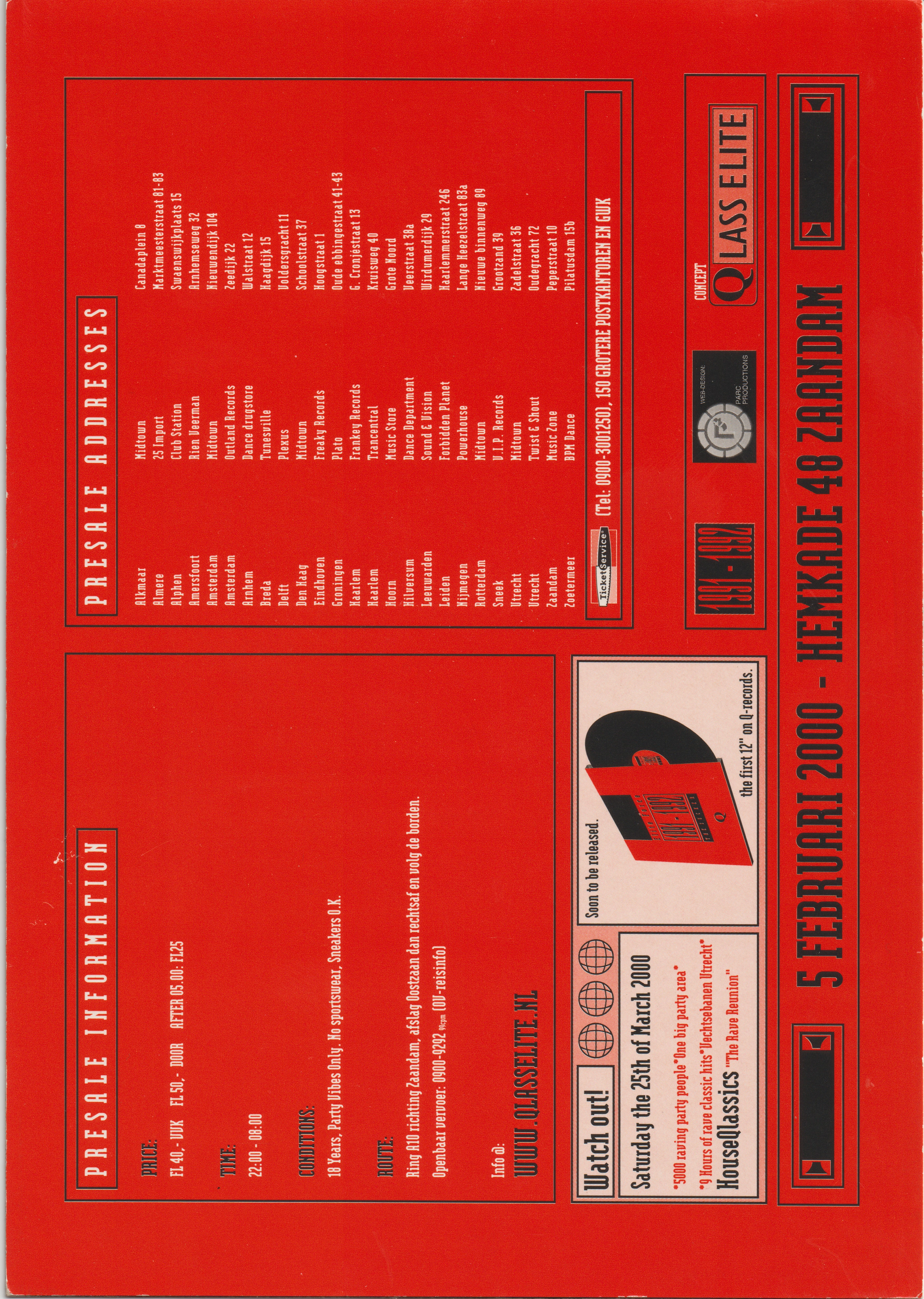 ’91-’92 Oldstyle Outburst 05-02-2000 – Back