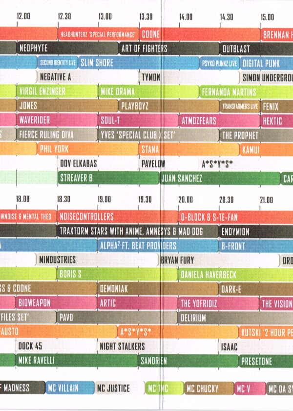 Defqon.1 (12-Jun-2010) – Floorplan – 1