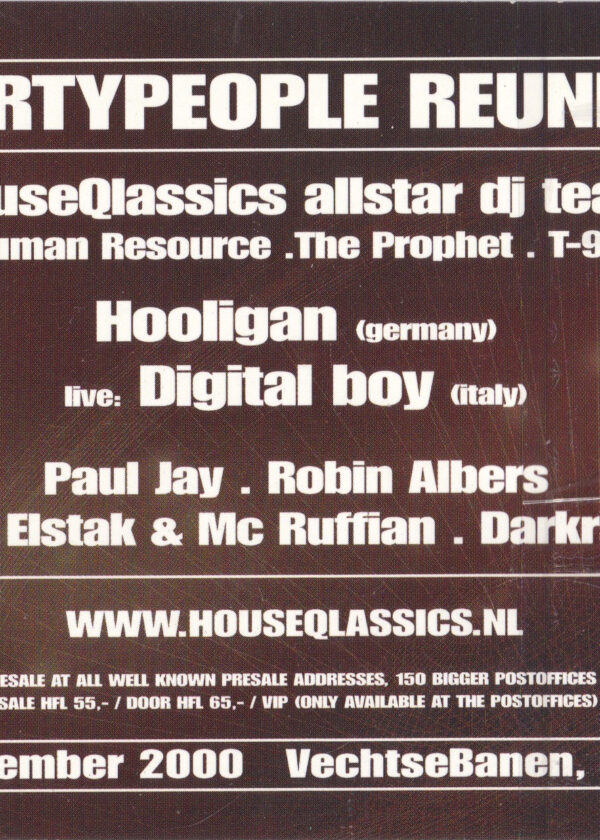 Houseqlassics (16-Nov-2000) – 7