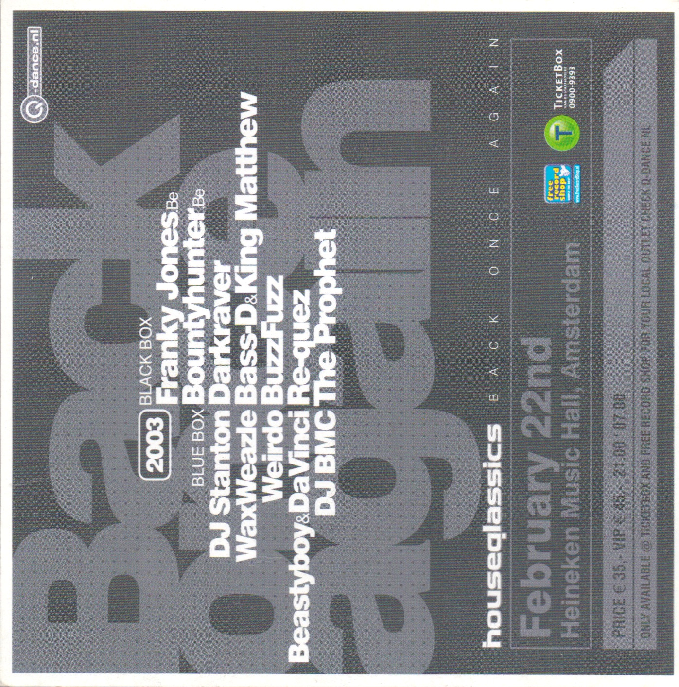 Houseqlassics (22-Feb-2003) – 9