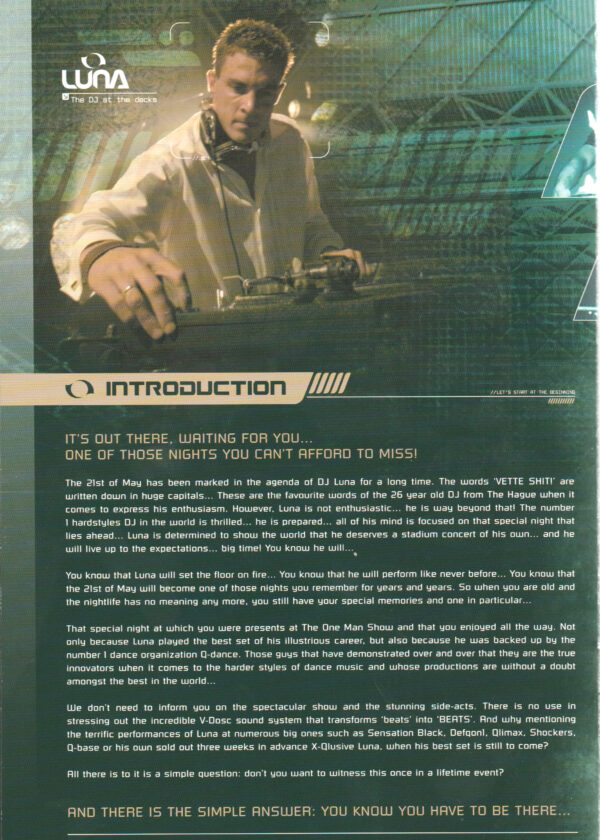 Luna – The One Man Show (21-May-2005)  Page 2