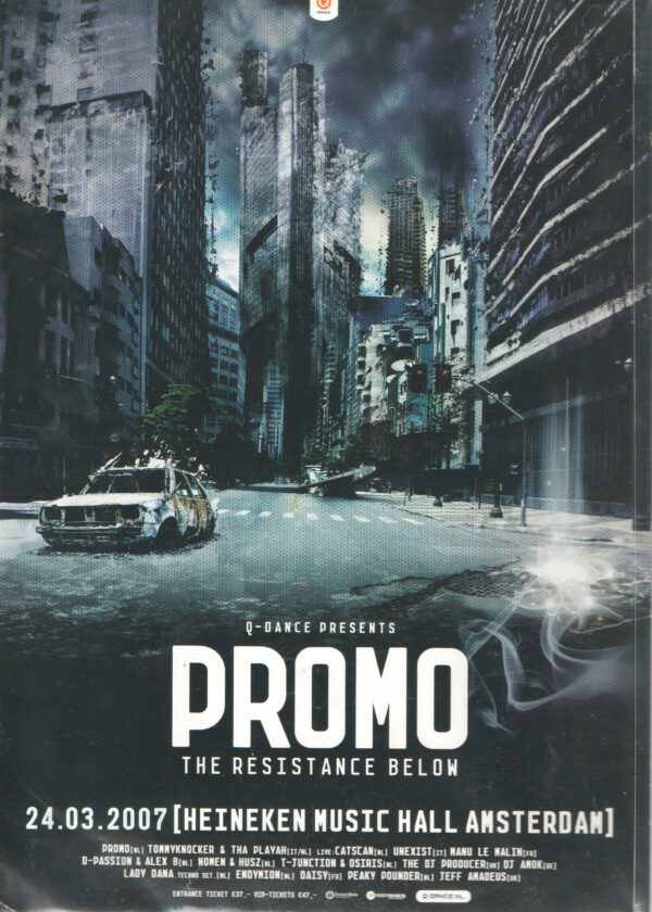 Promo The Resistance Below (24-Mar-07) – A4 Flyer