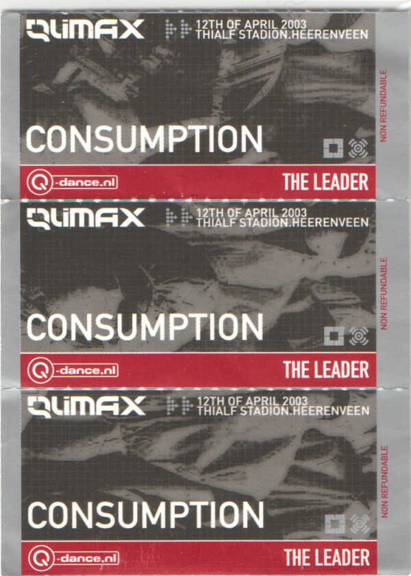 `Qlimax 12-Apr-2003 – Consumption tickets