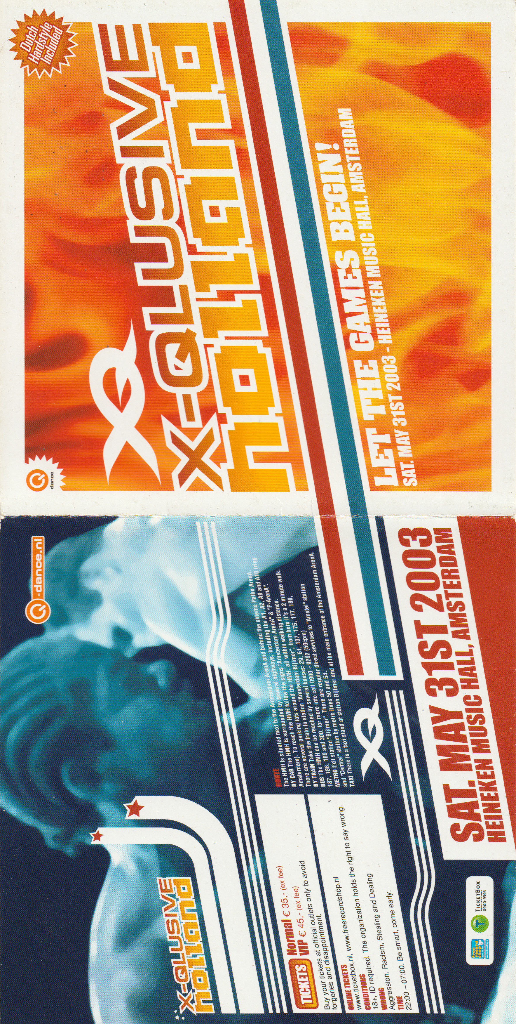 X-Qlusive Holland (31-May-2003)