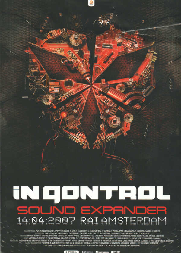 In Qontrol – Sound Expander – 14 Apr 2007 – a4 flyer