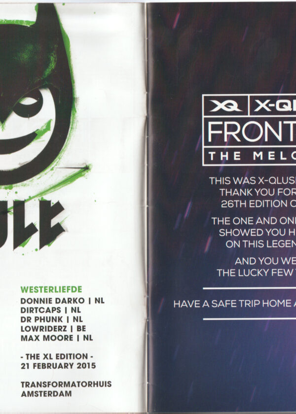 X-Qlusive · Frontliner (24-Jan-2015) – 2